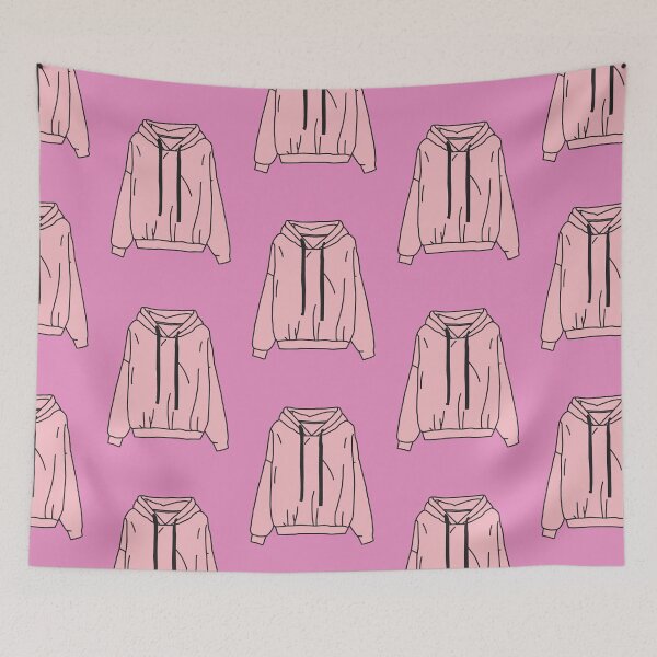 Item preview, Aesthetic Pink Pullover Hoodie designed and sold by Rocket-To-Pluto.