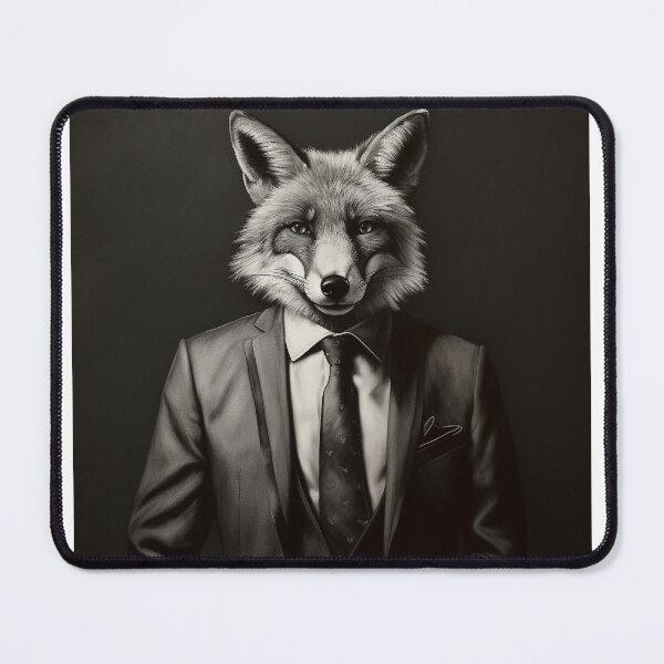 Item preview, Fox in Business Suit Art designed and sold by redstar19.