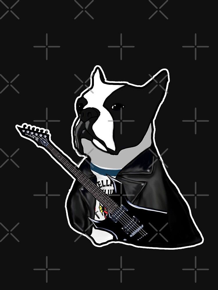 Thumbnail 4 of 4, Mini Skirt, EDDIE MUSIC GUITAR FRENCH BULLDOG PET JACKET designed and sold by donpufanft.