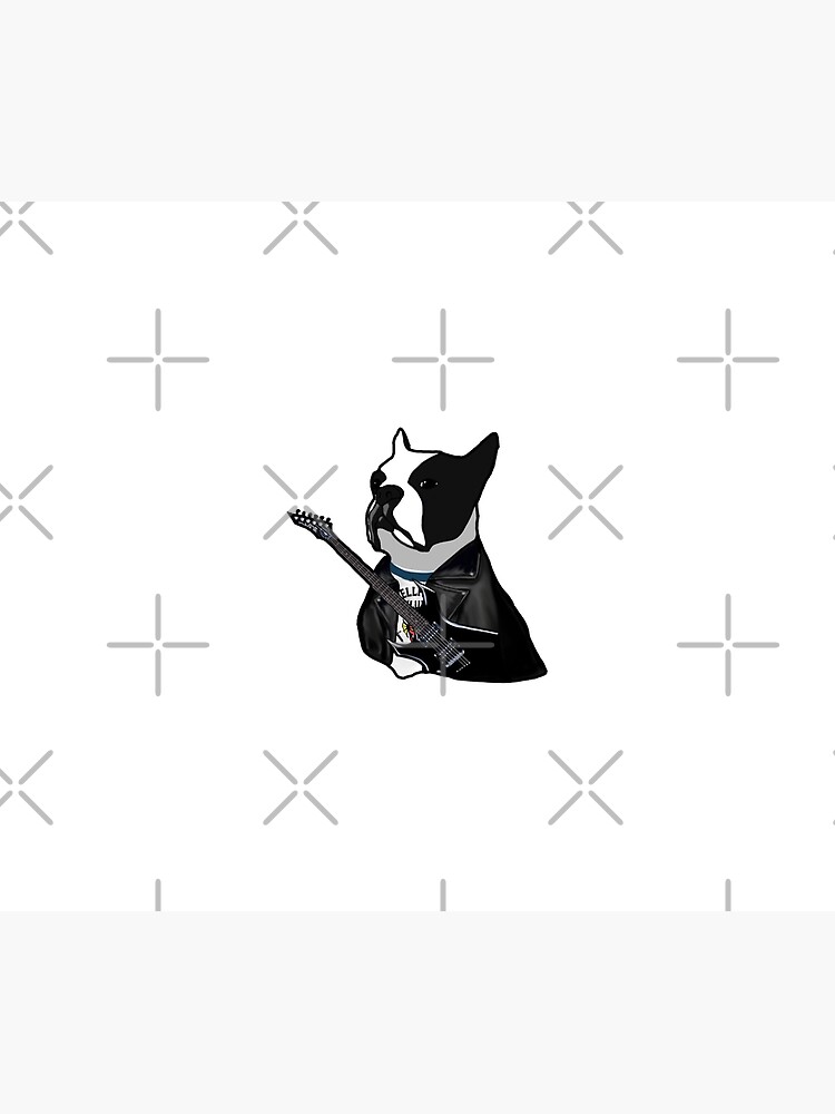 Thumbnail 6 of 6, Comforter, EDDIE MUSIC GUITAR FRENCH BULLDOG PET JACKET designed and sold by donpufanft.