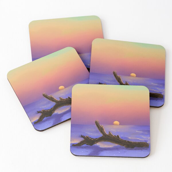 Item preview, Sunset on the beach designed and sold by Whimsy Pose Illustrations.