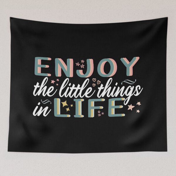 Item preview,  Enjoy The Little Things in Life designed and sold by MOONINSPIRATION.