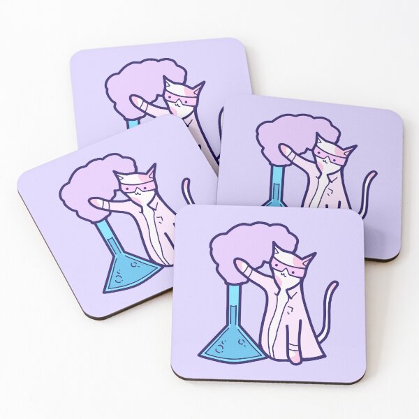 Item preview, Chemist Cat Print designed and sold by Accentricity.