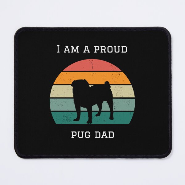 Item preview, Proud Pug Dad T-shirt designed and sold by CrazyFace5.