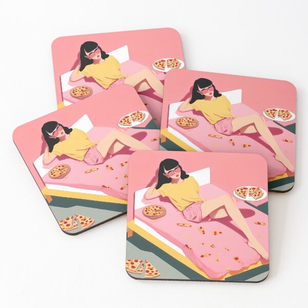 Item preview, Barbie Enjoying Pizza designed and sold by Sacha137.