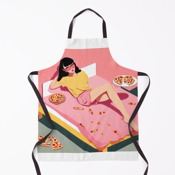 Item preview, Barbie Enjoying Pizza designed and sold by Sacha137.