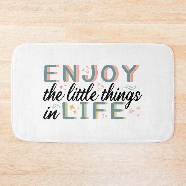 Item preview, Enjoy The Little Things in Life designed and sold by MOONINSPIRATION.