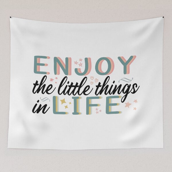 Item preview, Enjoy The Little Things in Life designed and sold by MOONINSPIRATION.