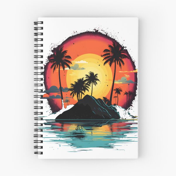 Item preview, Island Vibes: Sunset Serenade designed and sold by aigcx.