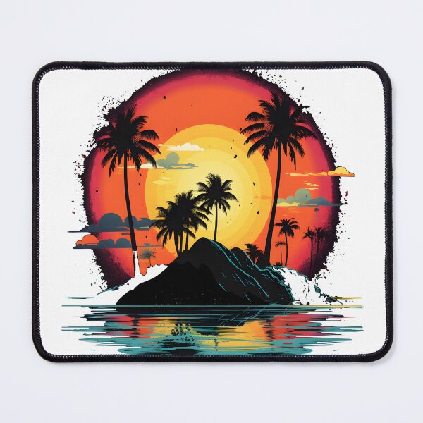 Item preview, Island Vibes: Sunset Serenade designed and sold by aigcx.