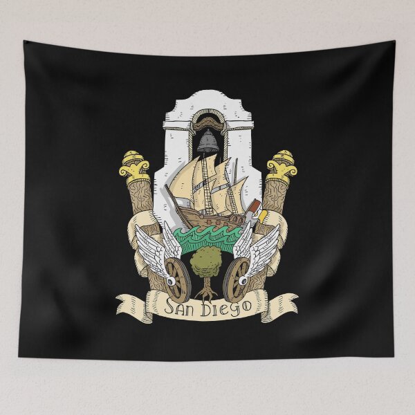 Item preview, san diego city flag. designed and sold by JJadx.