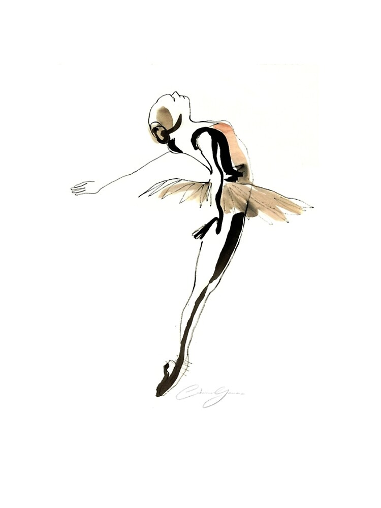 Ballet Dance Drawing by CatarinaGarcia