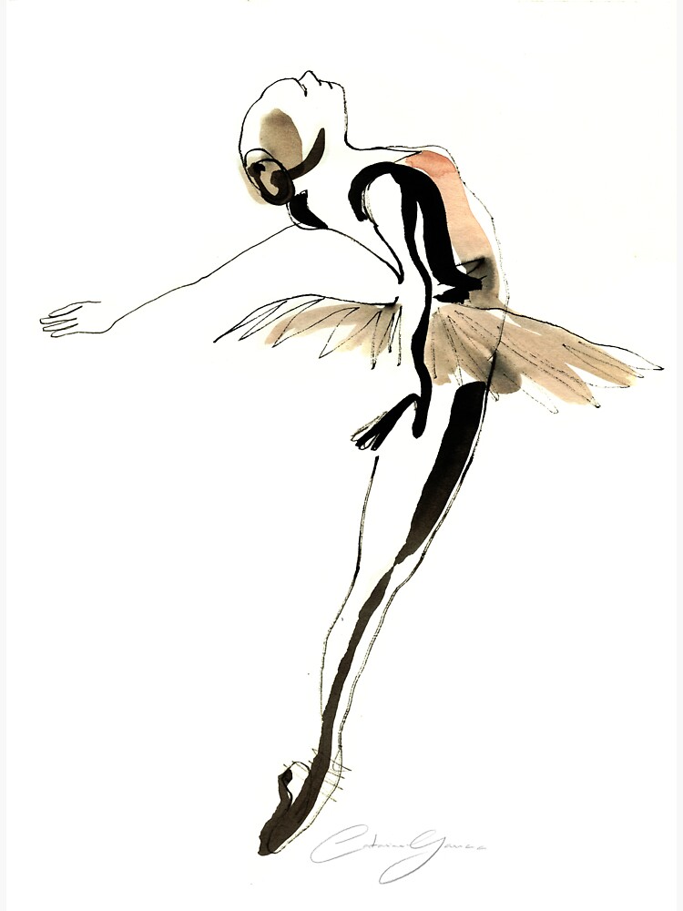 Ballet Dance Drawing by CatarinaGarcia