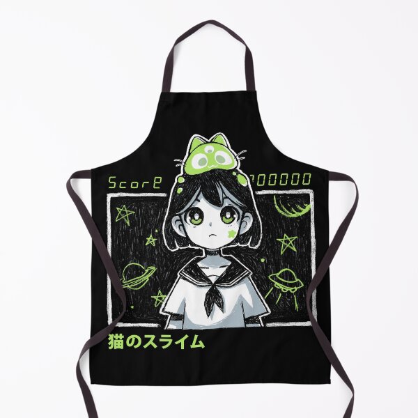 Item preview, Kawaii space girl - Anime style - Alien cat designed and sold by BlancaVidal.