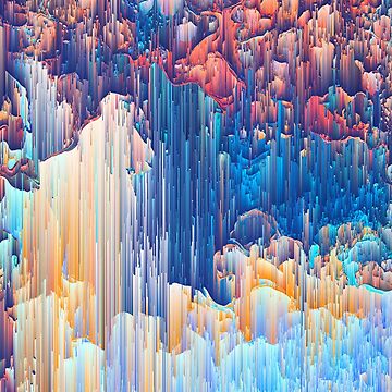 Artwork thumbnail, Glitches in the Clouds by Jennifer Walsh Design