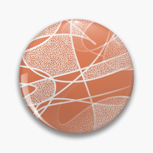 Item preview, Pastel Orange Scribble Line Pattern designed and sold by Artistestella.