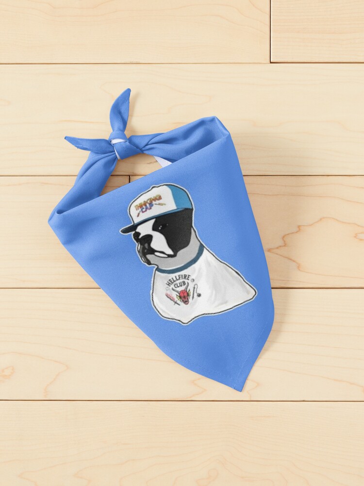 Pet Bandana, DUSTIN FRENCH BULLDOG DOG FAN HAT THINKING CAP designed and sold by donpufanft