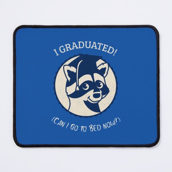Item preview, Copy of I GRADUATED! Can I go to bed now? Classic raccoon funny T-Shirt  designed and sold by Rodayna Elnaggar.