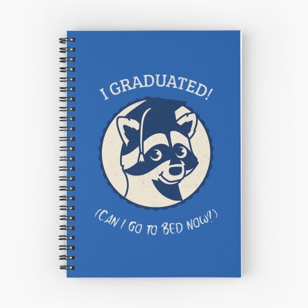 Item preview, Copy of I GRADUATED! Can I go to bed now? Classic raccoon funny T-Shirt  designed and sold by Rodayna Elnaggar.