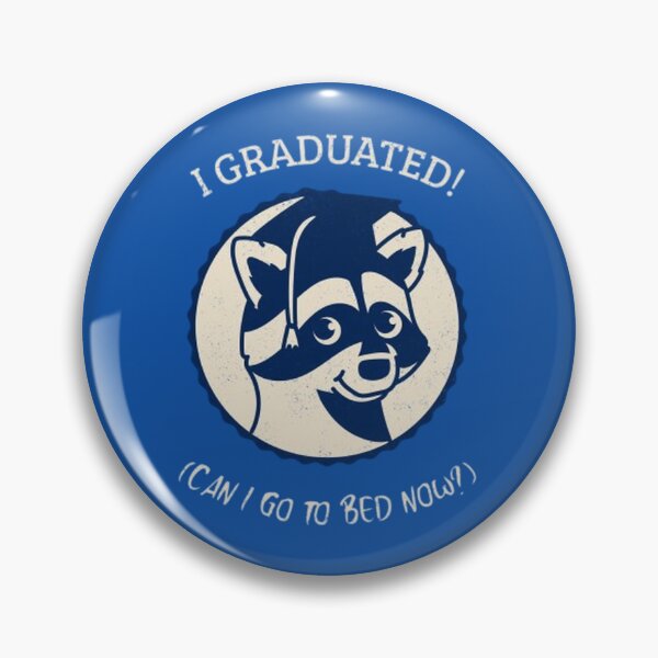 Item preview, Copy of I GRADUATED! Can I go to bed now? Classic raccoon funny T-Shirt  designed and sold by Rodayna Elnaggar.