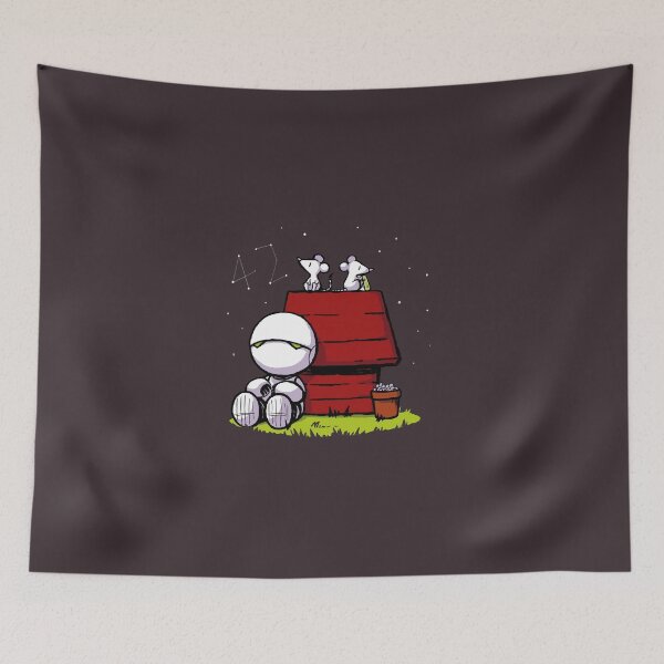 Item preview, Funny Comic Crossover Peanuts - Cute Robot designed and sold by BlancaVidal.