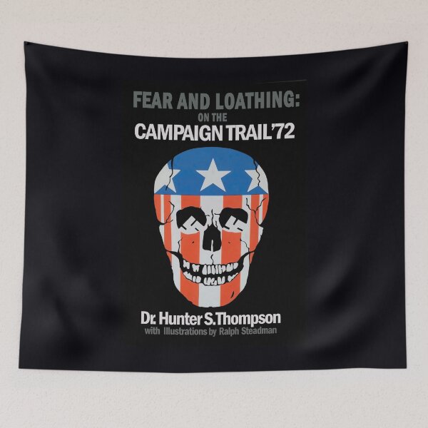 Item preview, Fear and Loathing on the Campaign Trail '72  Vintage Hunter S. Thompson Book Cover 	 designed and sold by gkfdkbdx59.