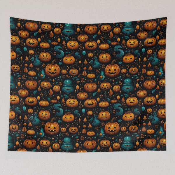 Item preview, Halloween Pattern Design designed and sold by wannapong.