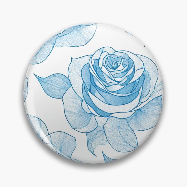 Item preview, Blue rose flowers designed and sold by CoolPixels.