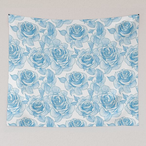 Item preview, Blue rose flowers designed and sold by CoolPixels.