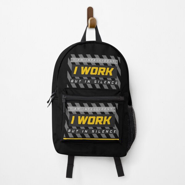 Item preview, I work but in silence designed and sold by 4Dart.