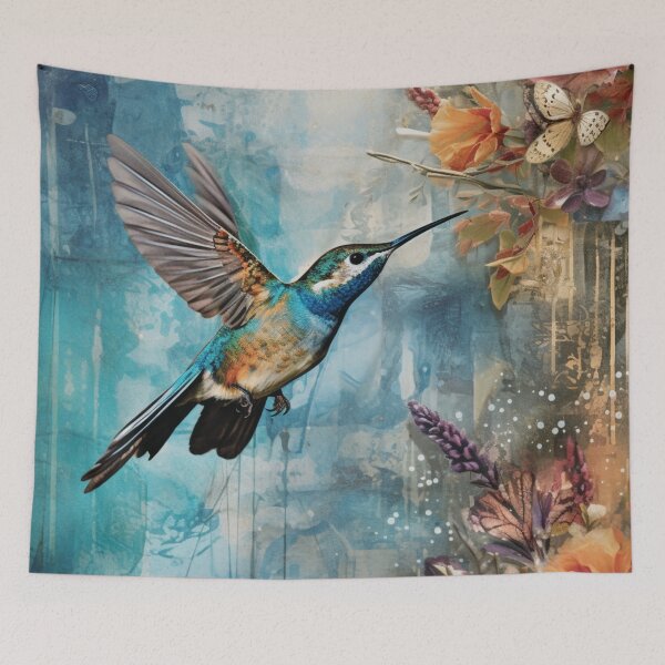 Item preview, Hovering Hummingbird Design designed and sold by StudioRedKoala.