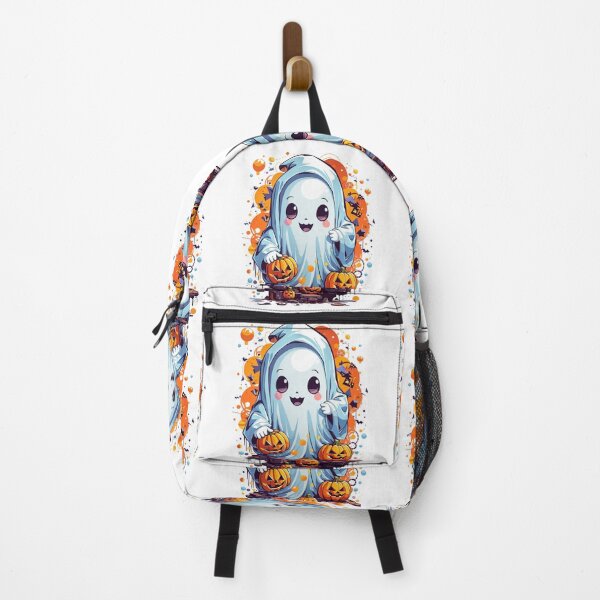 Item preview, Pumpkin Pals: Kawaii Ghosts Embrace Halloween designed and sold by irosh madushan.