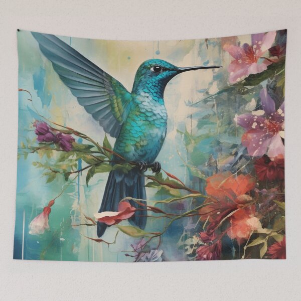Item preview, Hovering Hummingbird Design designed and sold by StudioRedKoala.