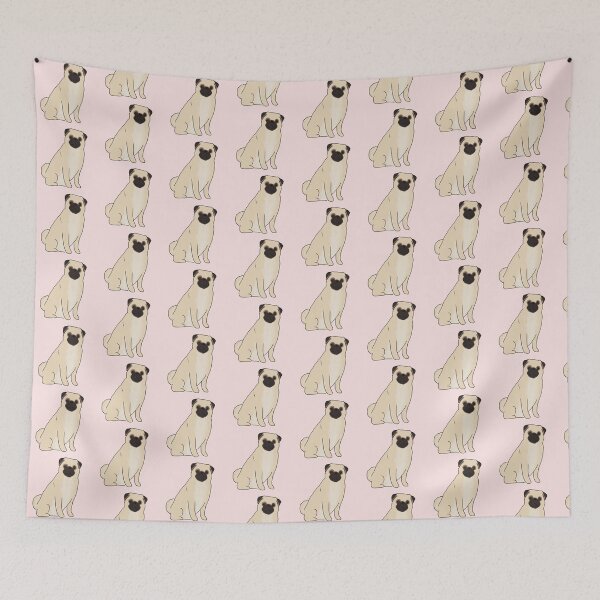 Item preview, Cute Pug illustration  designed and sold by Mayarart.
