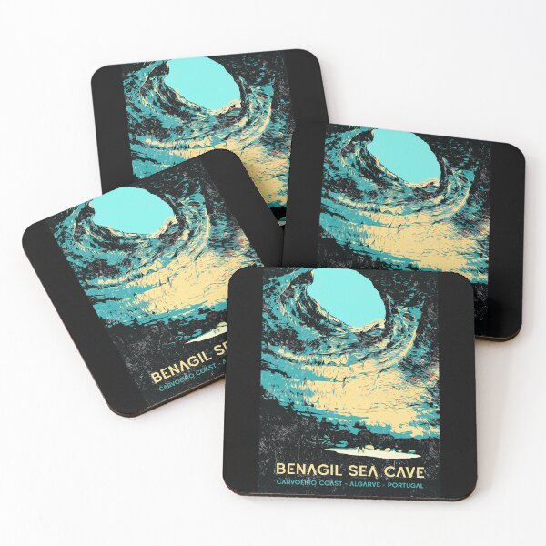 Item preview, Benagil Sea Cave Illustration | Algarve Coastal Wonder Art designed and sold by Lemomo-artworks.