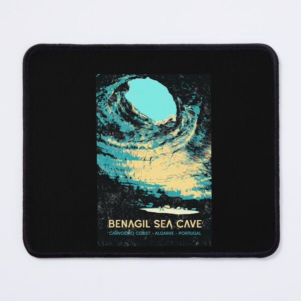 Item preview, Benagil Sea Cave Illustration | Algarve Coastal Wonder Art designed and sold by Lemomo-artworks.