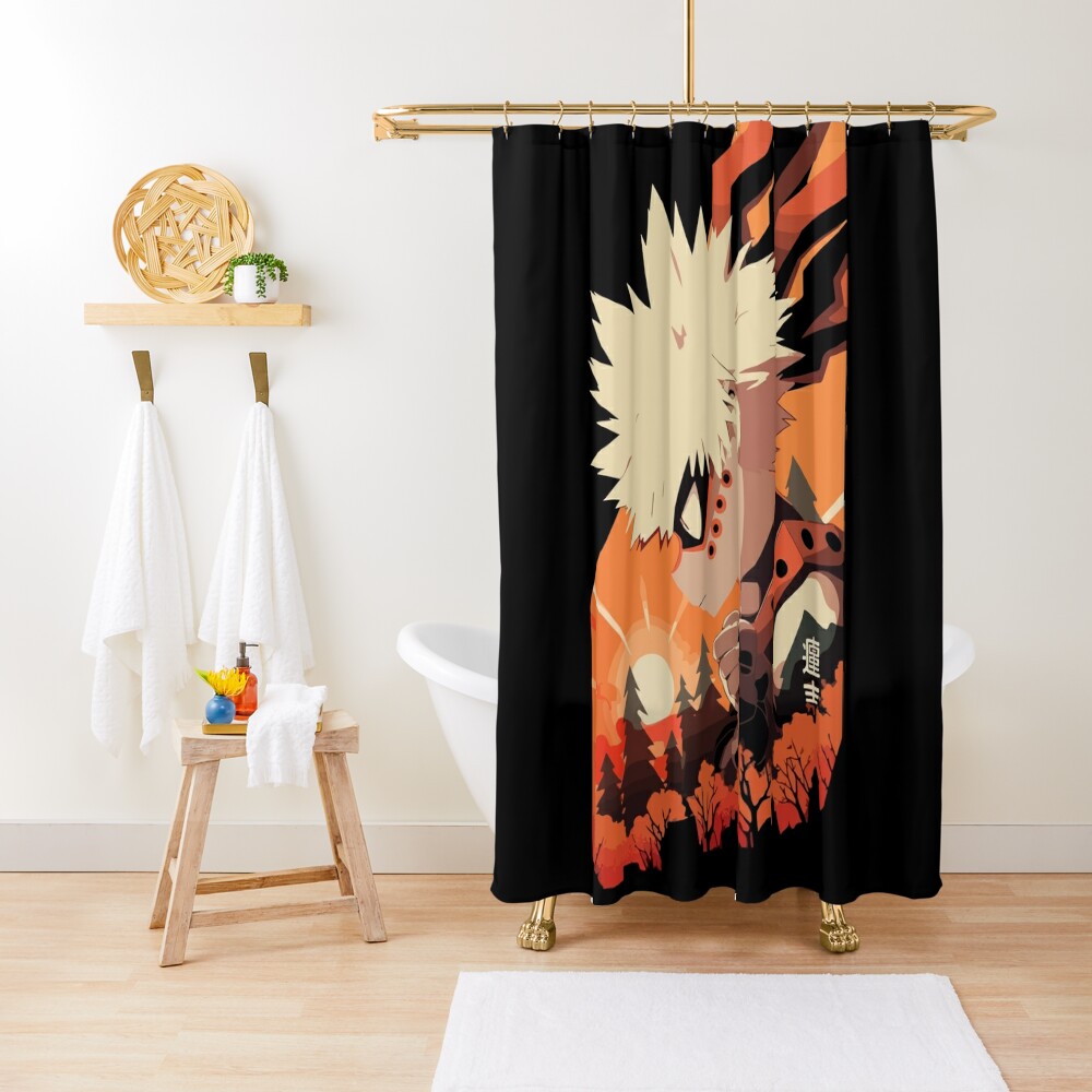 Disover Bakugo Hero Anime | Shower Curtain