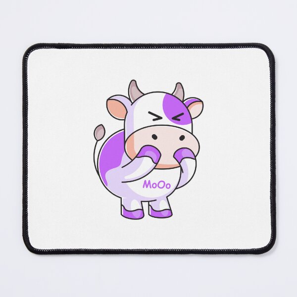 Item preview, Purple cow - cute mini cow designed and sold by thesocialcactus.