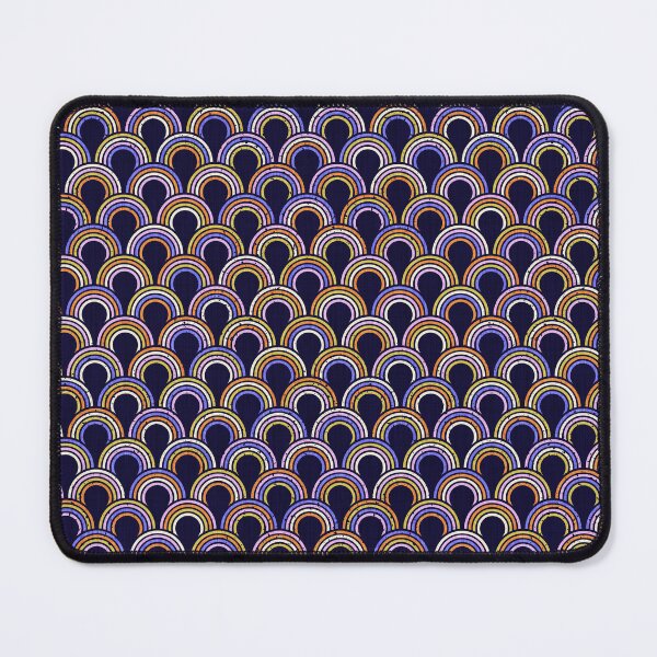 Item preview, Rainbow Scales - Dark Indigo designed and sold by appleyards.