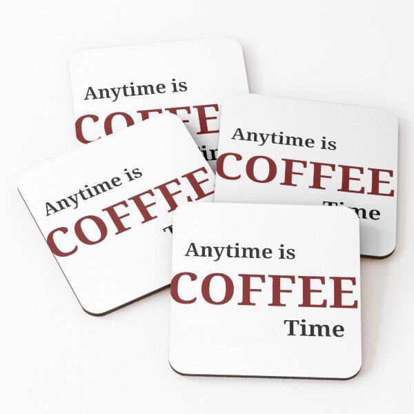 Item preview,  Anytime is COFFEE time  designed and sold by Asmaa Abdul-Azim.
