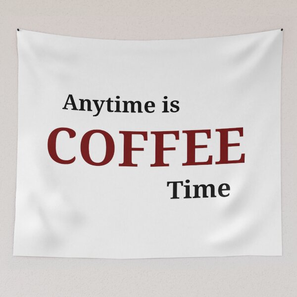 Item preview,  Anytime is COFFEE time  designed and sold by Asmaa Abdul-Azim.