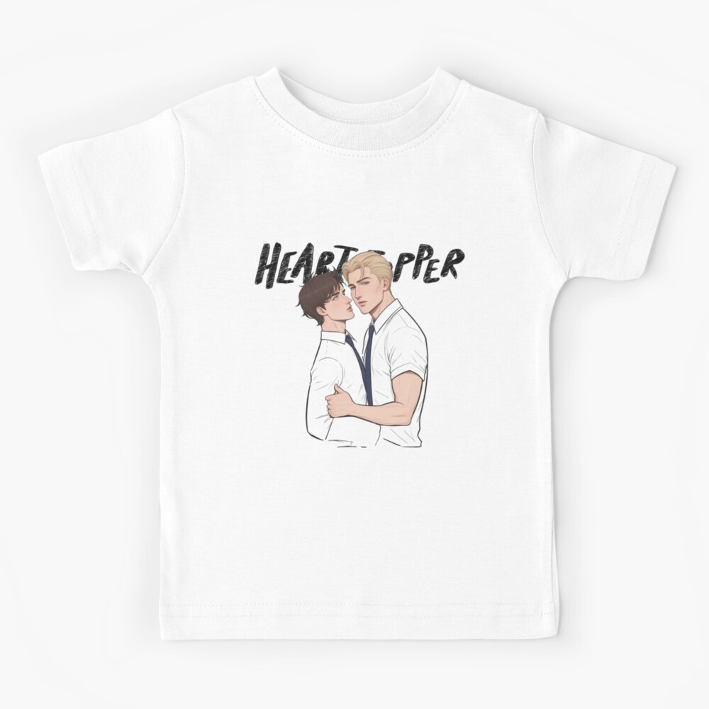 Heartstopper Nick and Charlie cute charger Kids T-Shirt for Sale