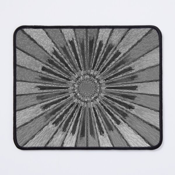 Item preview, Abstract texture in the shape of a black gray sun designed and sold by MPDesign84.