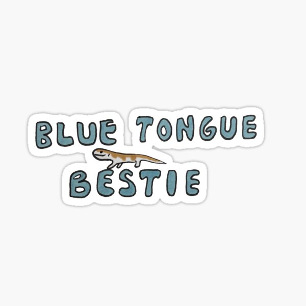 Item preview, Blue Tongue Bestie designed and sold by Dunebuggy.