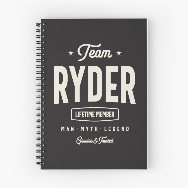 Item preview, Team Ryder Lifetime Member Ryder Name  designed and sold by cidolopez.