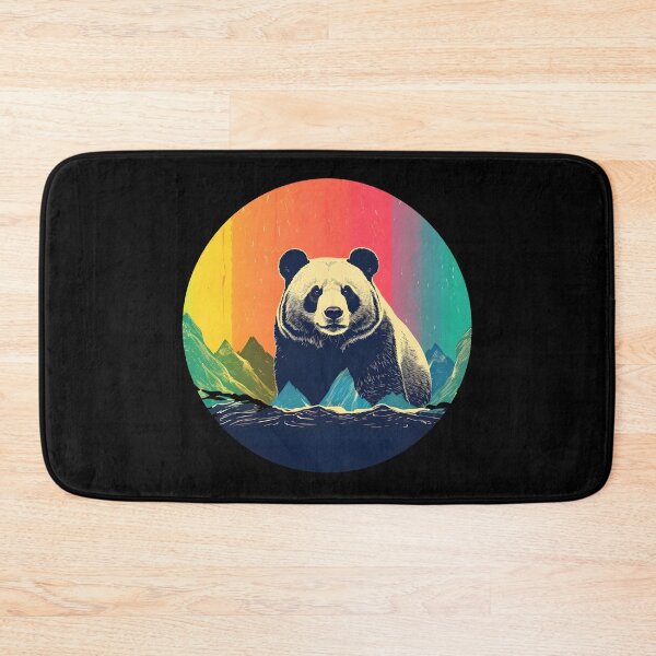 Item preview, Vintage Panda Serenity: Sunsets in the Mountains designed and sold by BNCH44.