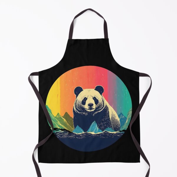 Item preview, Vintage Panda Serenity: Sunsets in the Mountains designed and sold by BNCH44.