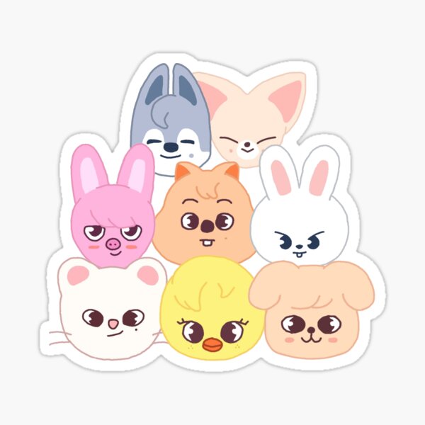 Skzoo Family Stickers for Sale