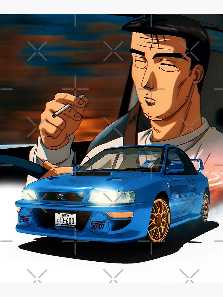 Subaru sends off the WRX STI with Initial D anime-style ad