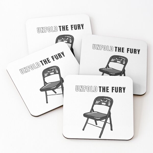 Item preview, Unfold the Fury | Folding Chair  designed and sold by InkWhirl.